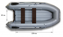 Лодка надувная Флагман 320