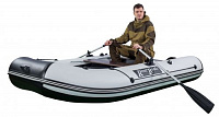 Лодка надувная River Boats RB - 350 НДНД Черно-Серый