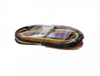 Вольтметр аналоговый 18-32 В, белый циферблат, нержавеющий ободок, д. 52 мм