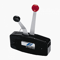 Контроллер двухрычаговый вертикального крепления черный