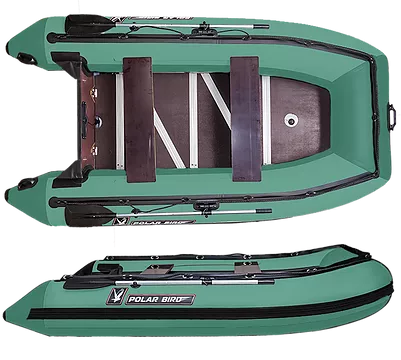 Лодка надувная Polar Bird 385 Merlin (пайолы из стеклокомпозита)