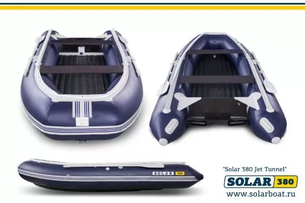 Лодка надувная Solar 380 Jet Tunnel